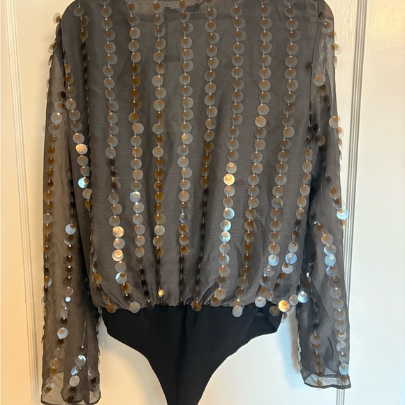 Zara sequin body suit NWT - Picture 6 of 6